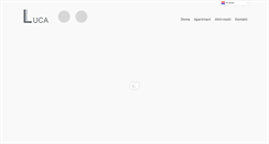 Desktop Screenshot of apartmani-luca.com